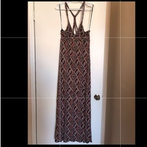Cute patterned maxi dress